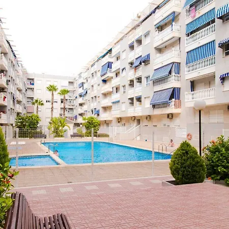 Apartment 2 Casa Del Sol Wi-fi Pool Air Condition 700m Torrevieja